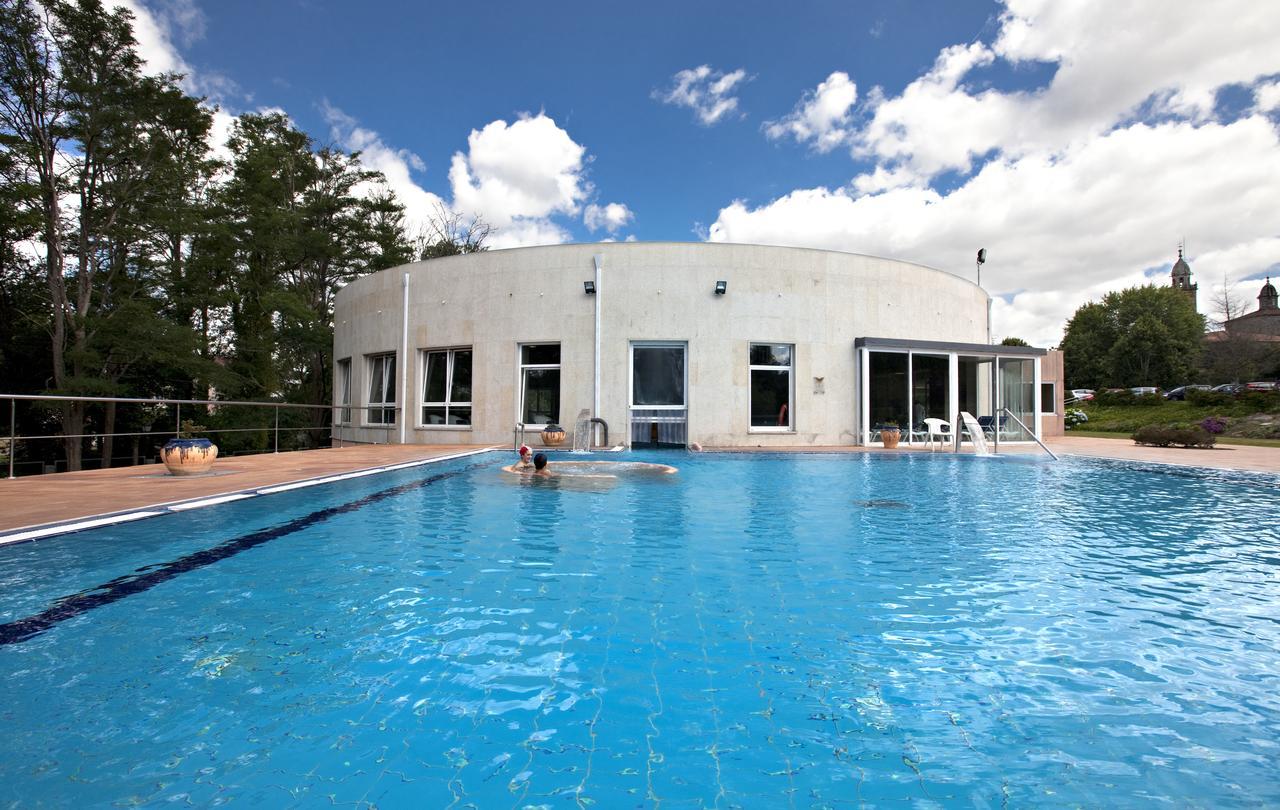 Termas De Cuntis - Hotel Castro Do Balneario ภายนอก รูปภาพ